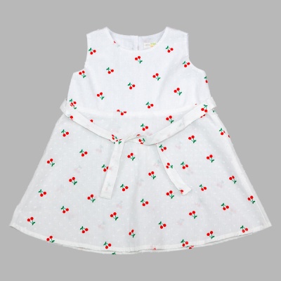 Платье Вишни Чуди Кидс 353625Ц2-2 белый 01 Платье Вишни Чуди Кидс 353625Ц2-2 белый 01